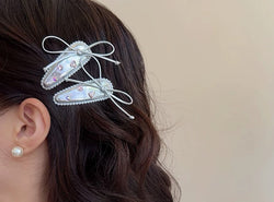 Kawaii Crystal Hair Clips for Girls – Cute Star, Butterfly, Heart, Bow, Flower Barrettes – Korean Style Metal Hair Accessories
