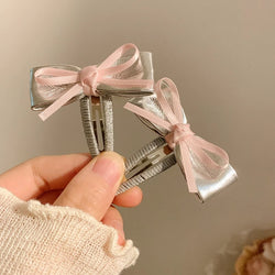Kawaii Crystal Hair Clips for Girls – Cute Star, Butterfly, Heart, Bow, Flower Barrettes – Korean Style Metal Hair Accessories
