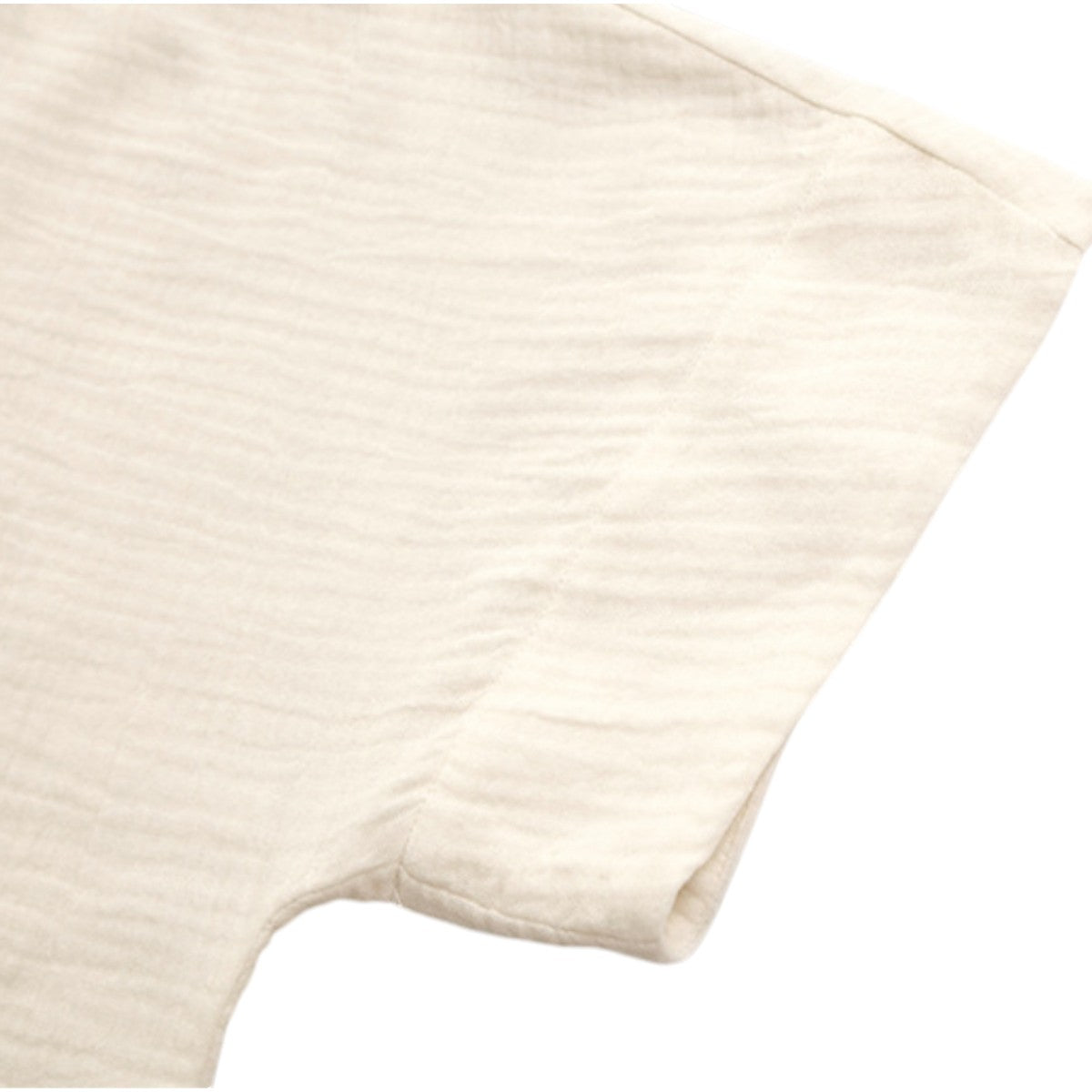 Soft Cotton Gauze Sleep Dress Beige Loose Kaftan Nightgown V Neck Loungewear Home Wear