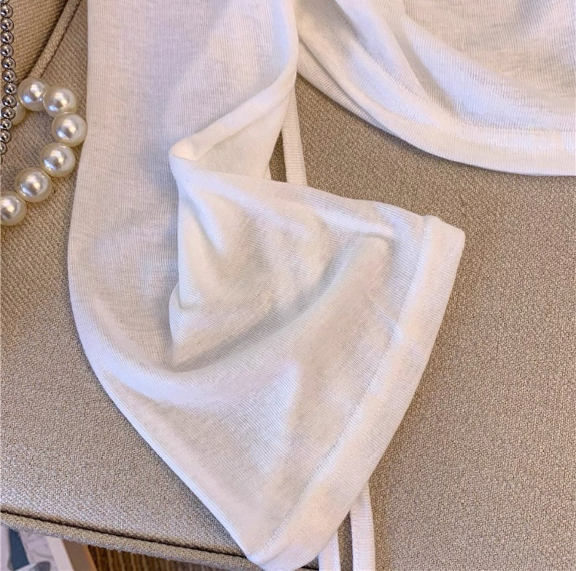 Y2K Butterfly Print Asymmetrical Long Sleeve T-Shirt Ruched Drawstring Slim Fit Crop Top