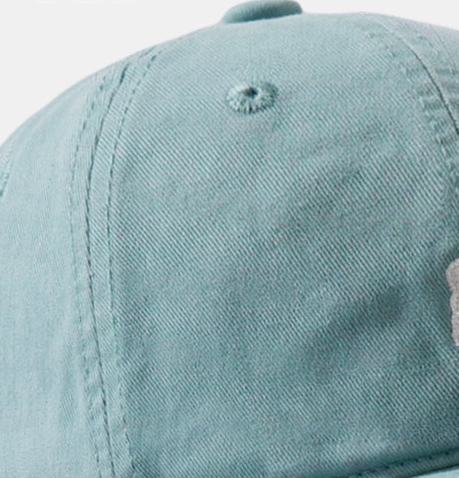 Cute Bear Embroidery Baseball Cap Adjustable Cotton Dad Hat for Women & Men