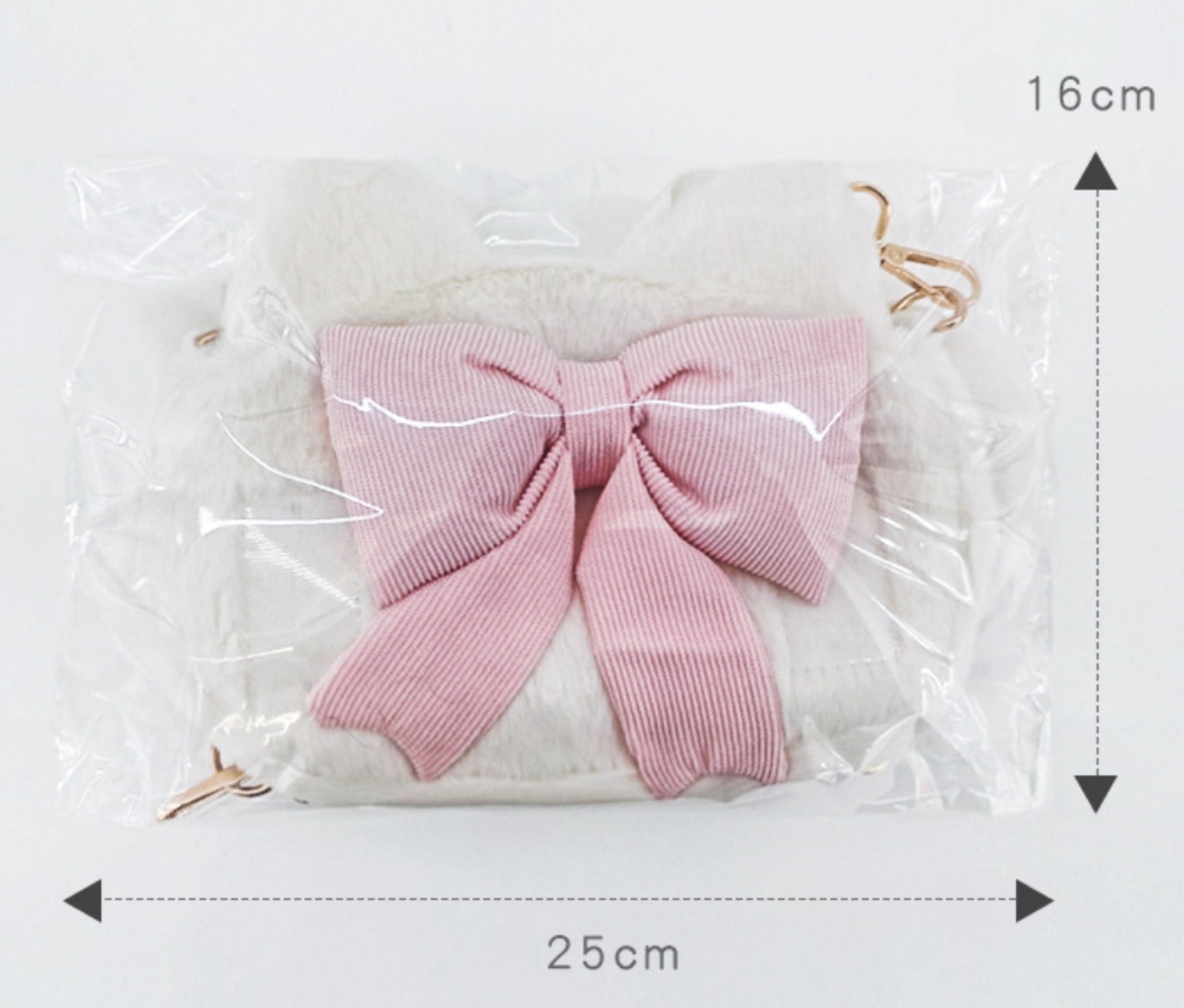 Cute Fuzzy Ita Backpack with Wings or Devil Horns Clear PVC Display Bag for Anime Streetwear Girls