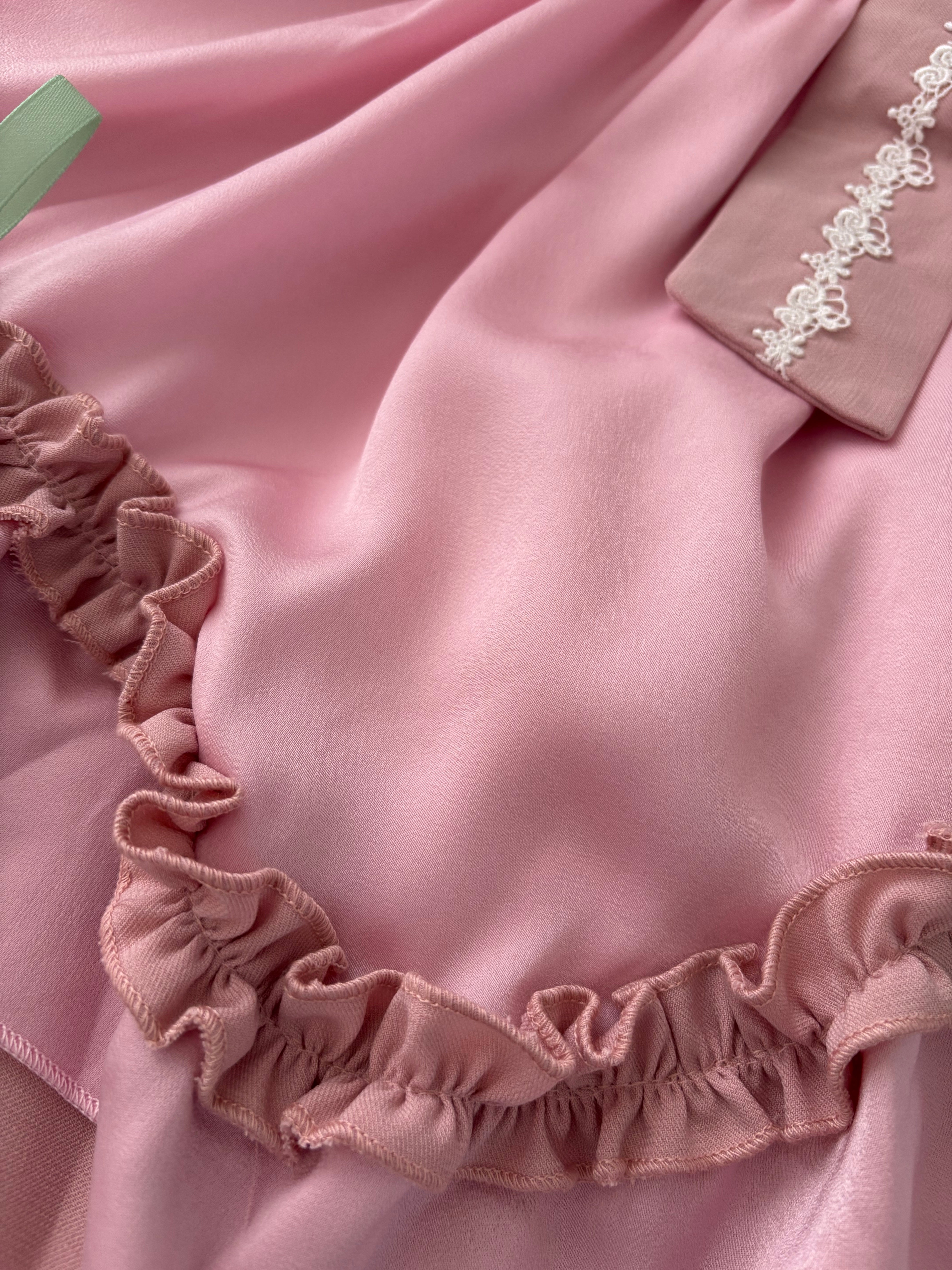 Cute Lolita Kawaii Dress for Teens Sweet Lace Bow High Waist A Line Cocktail Party Dresses