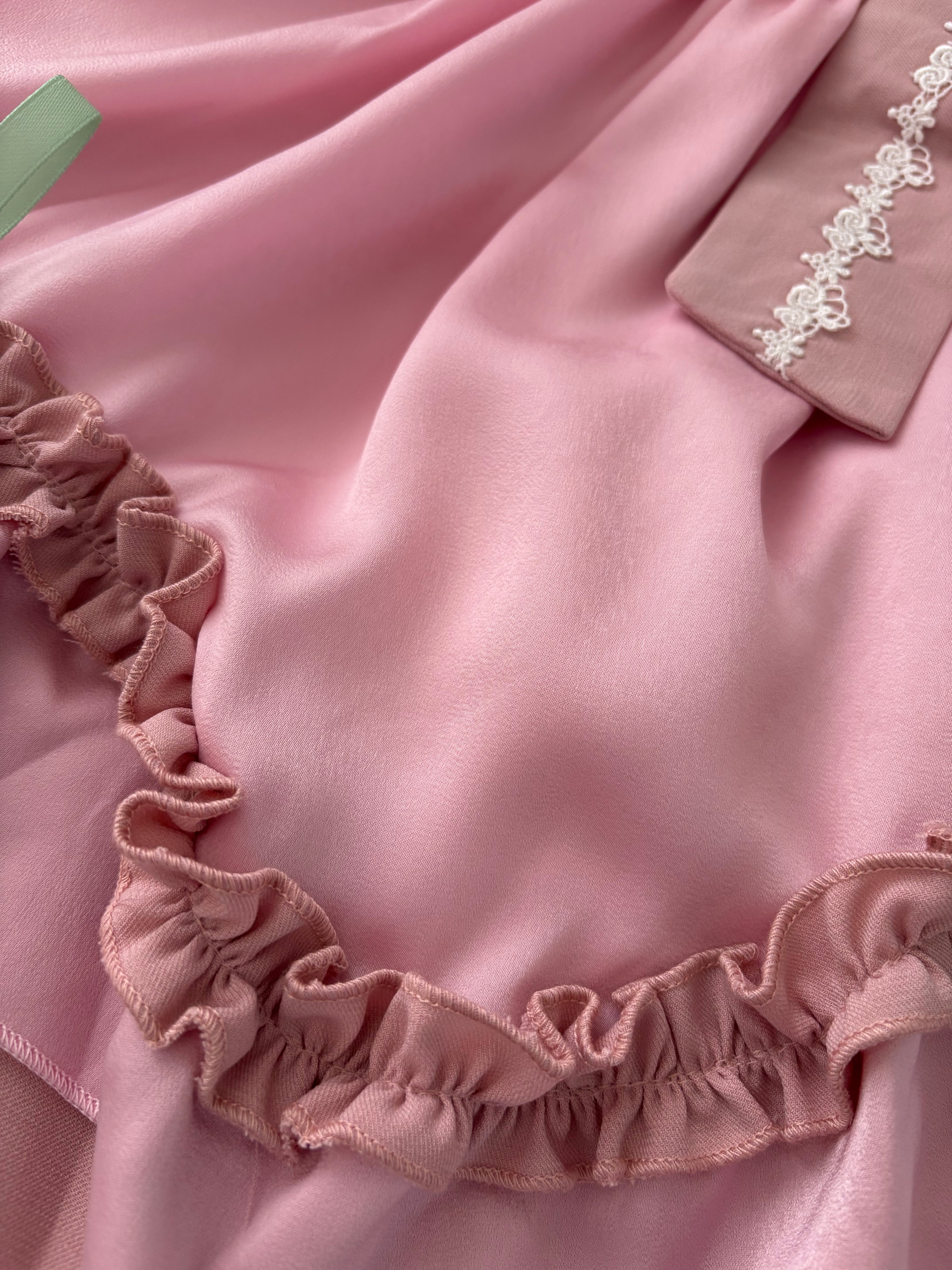 Cute Lolita Kawaii Dress for Teens Sweet Lace Bow High Waist A Line Cocktail Party Dresses