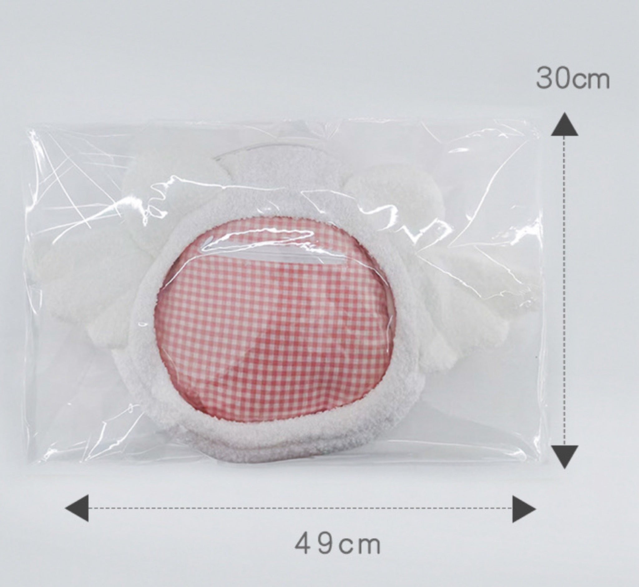 Cute Fuzzy Ita Backpack with Wings or Devil Horns Clear PVC Display Bag for Anime Streetwear Girls