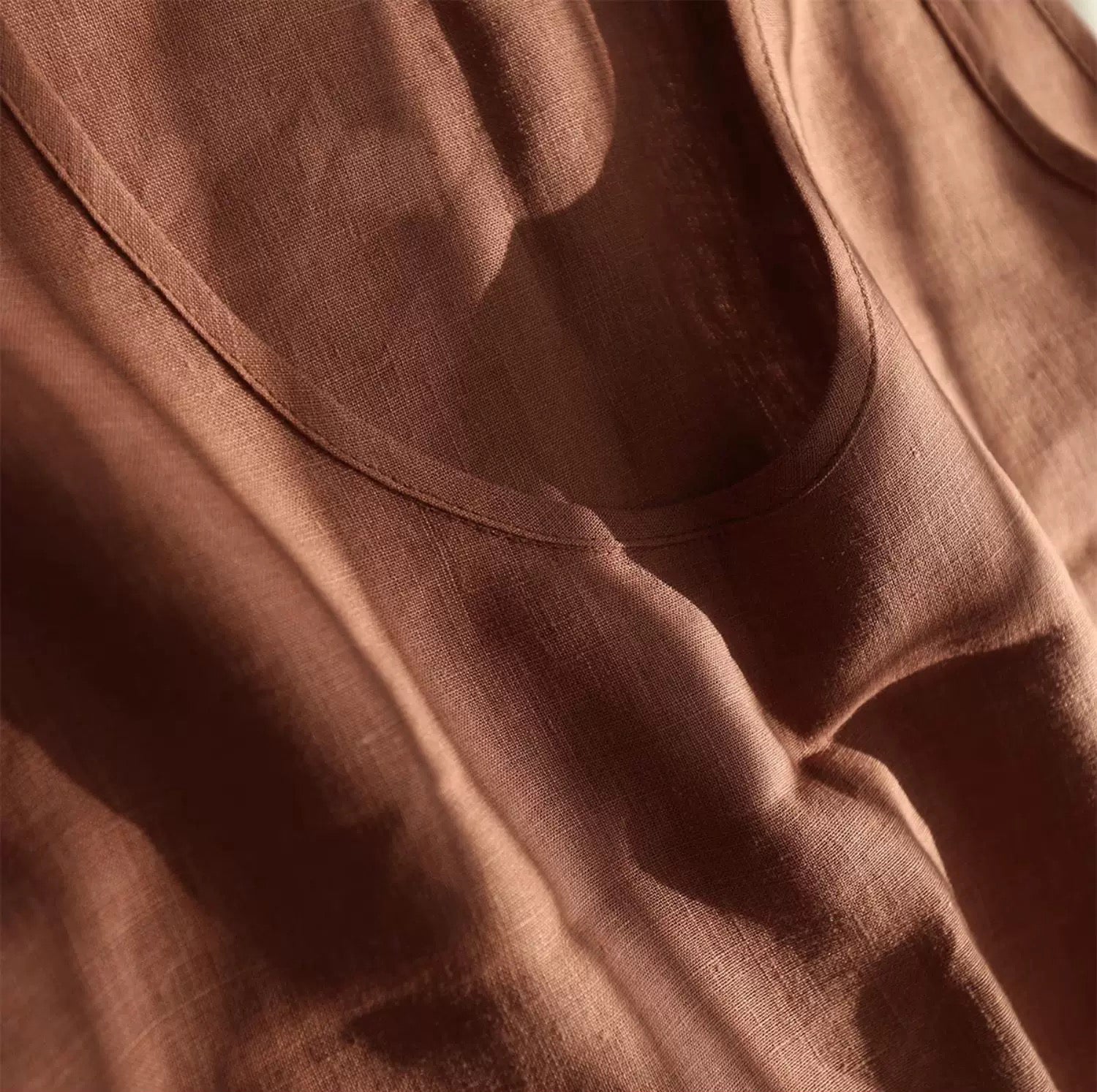 100% Hemp Linen Tank Top for Women Sleeveless U-Back Camisole Summer Blouse Eco Friendly Casual