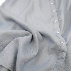 Women’s Sleeveless Cotton Linen Party Dress – Button Down A-Line Summer Midi Dress