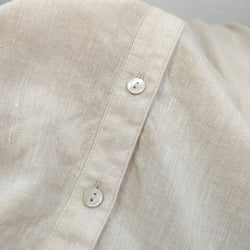 Women’s Sleeveless Cotton Linen Party Dress – Button Down A-Line Summer Midi Dress