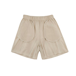 Women’s Cotton Linen Drawstring Shorts High Waist Loose Fit Summer Shorts with Pockets