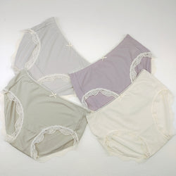 Girls Brief Cute Hipster Stretch Underwear Female Multipack 4 Pack