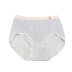 Women Stretch Underwear for Teen Girls Mid Waist Brief Comfort Multicolor 5 packs