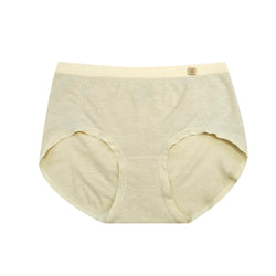 Women Stretch Underwear for Teen Girls Mid Waist Brief Comfort Multicolor 5 packs