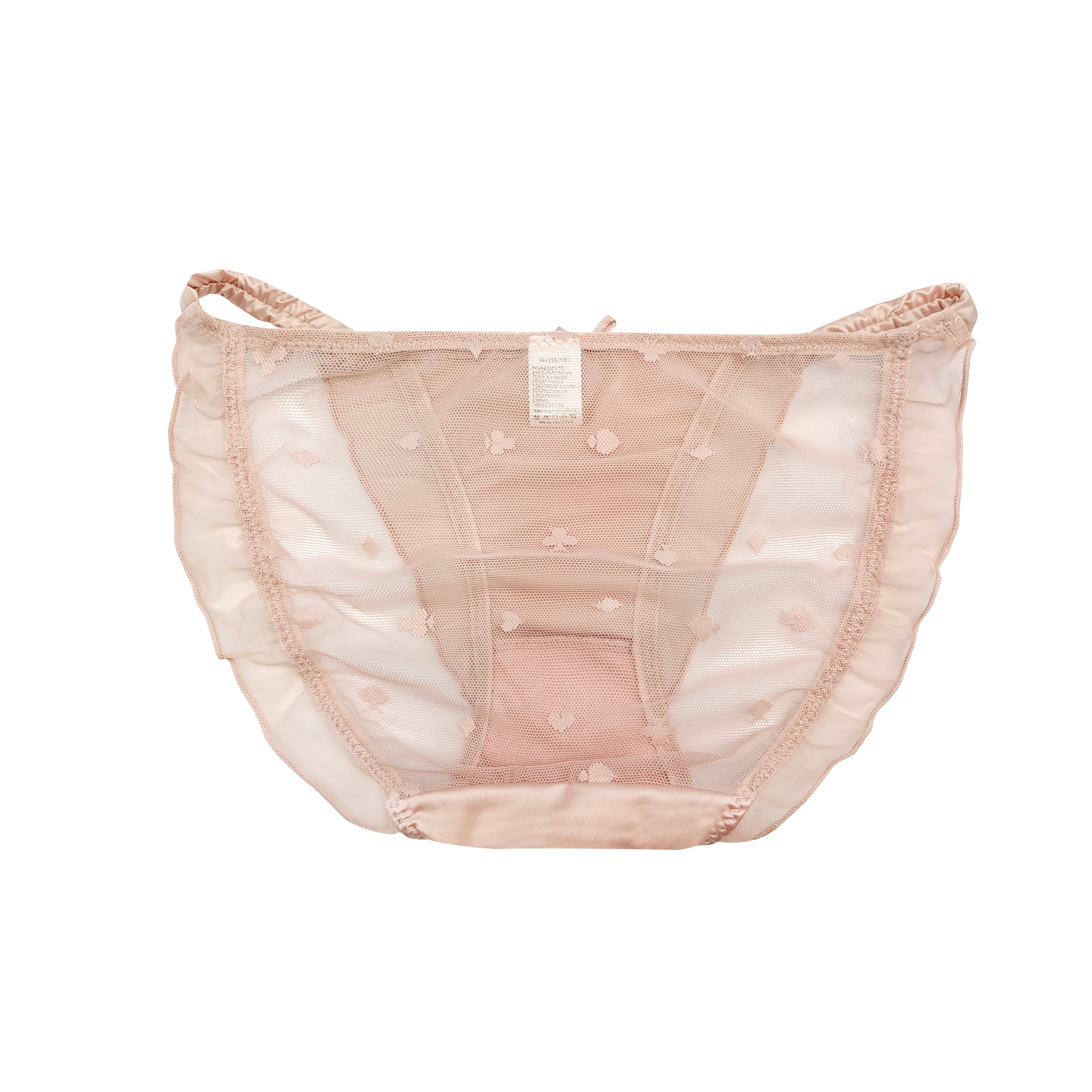 New Women Underwear Back Transparent Comfortable Fashion Briefs Embroidered