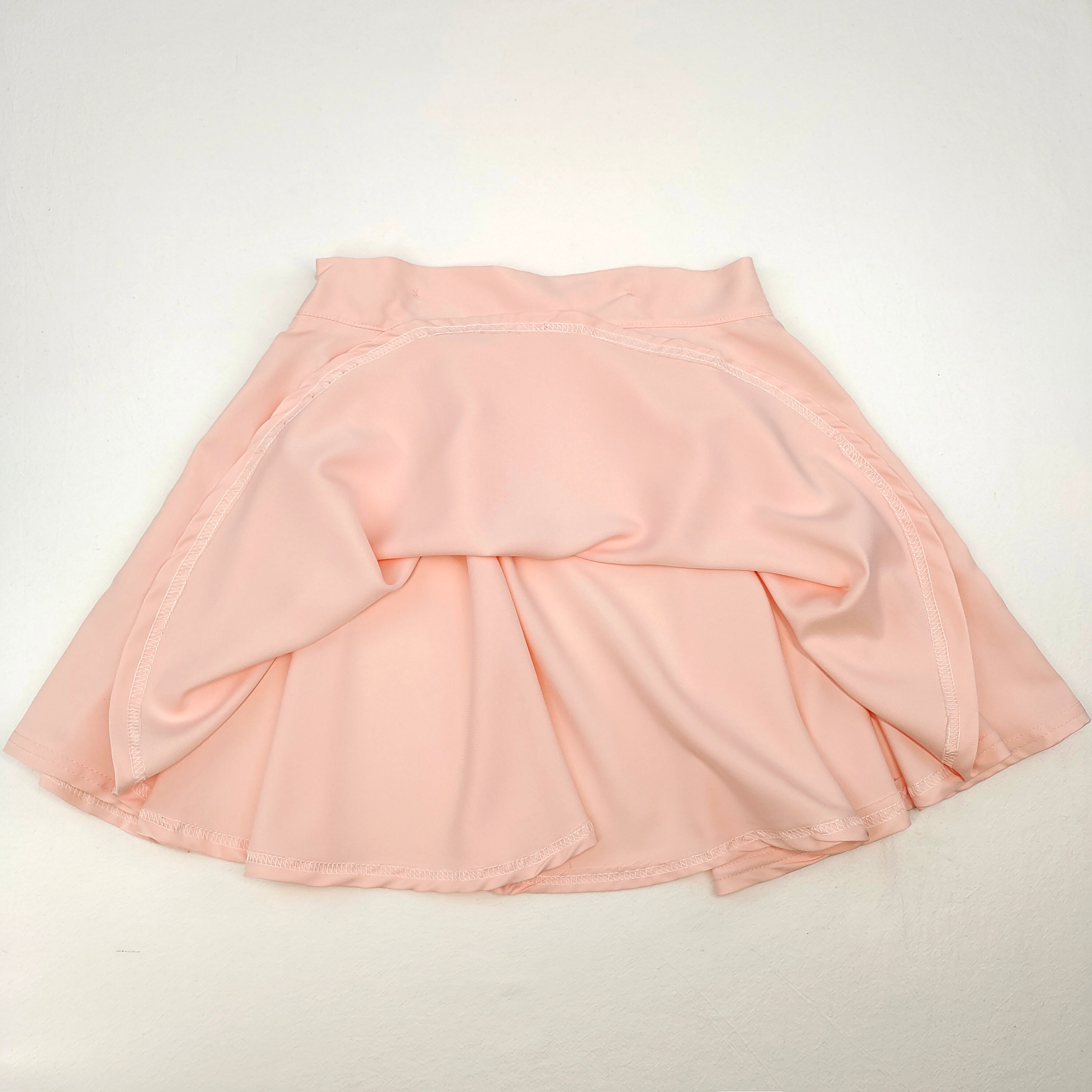 Kawaii Pink Suspender Skirt with Cross-back Straps Cute Lolita A-line Skirt
