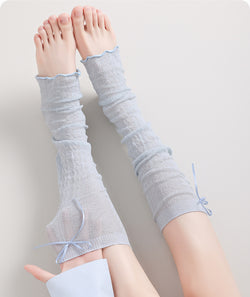 kawaii leg warmers jk style knit socks
