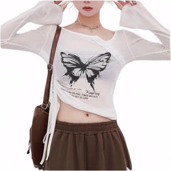 unique asymmetrical top hugs your curves with a flattering slim fit
