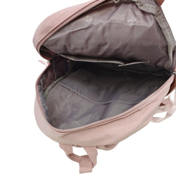 Kawaii Pink Backpack for Girls Cute Pig Print Ruffle Lace School Bag with Bow