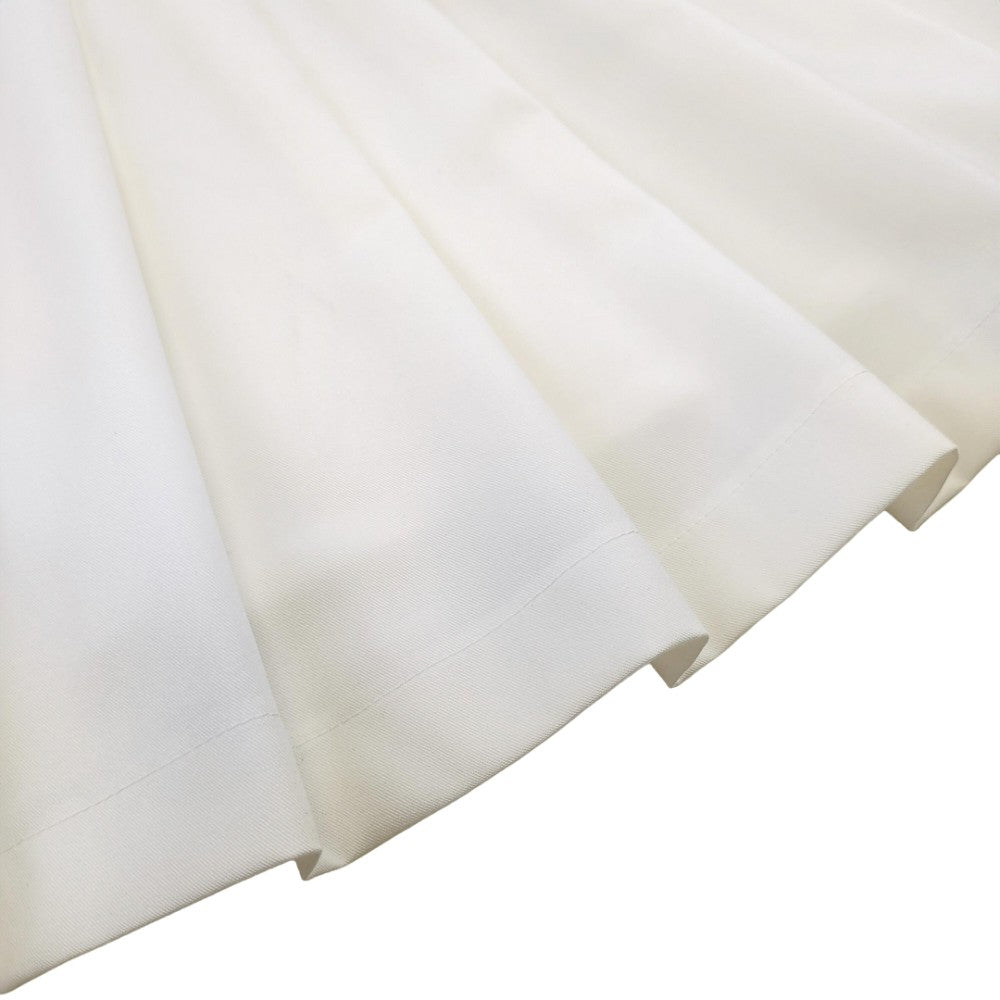 White Pleated Skirt with Safety Shorts Cute JK Schoolgirl Tennis Skort for Teens Clearance