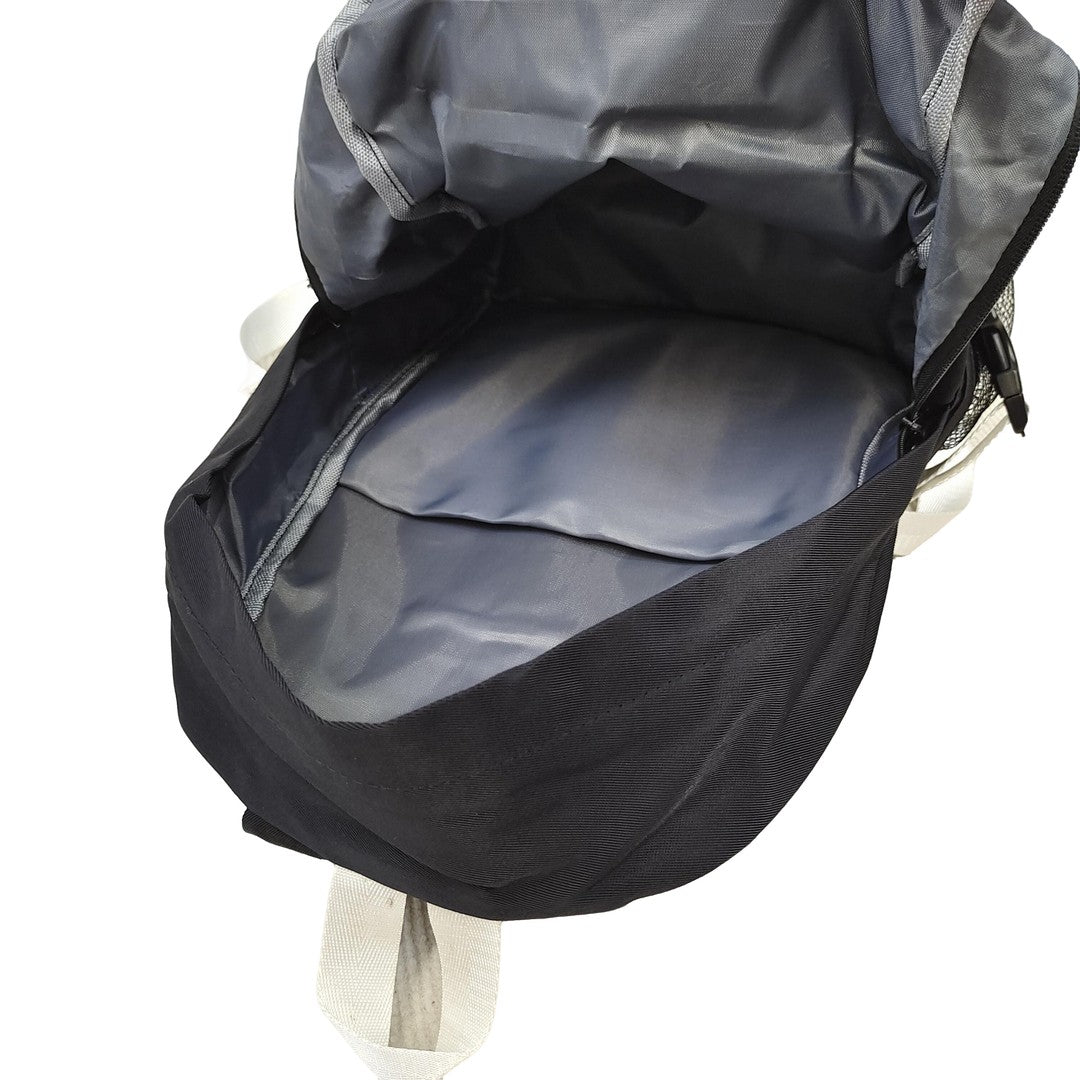 Classic Black Backpack for Teens Student Lightweight Travel School Laptop Bag Unisex