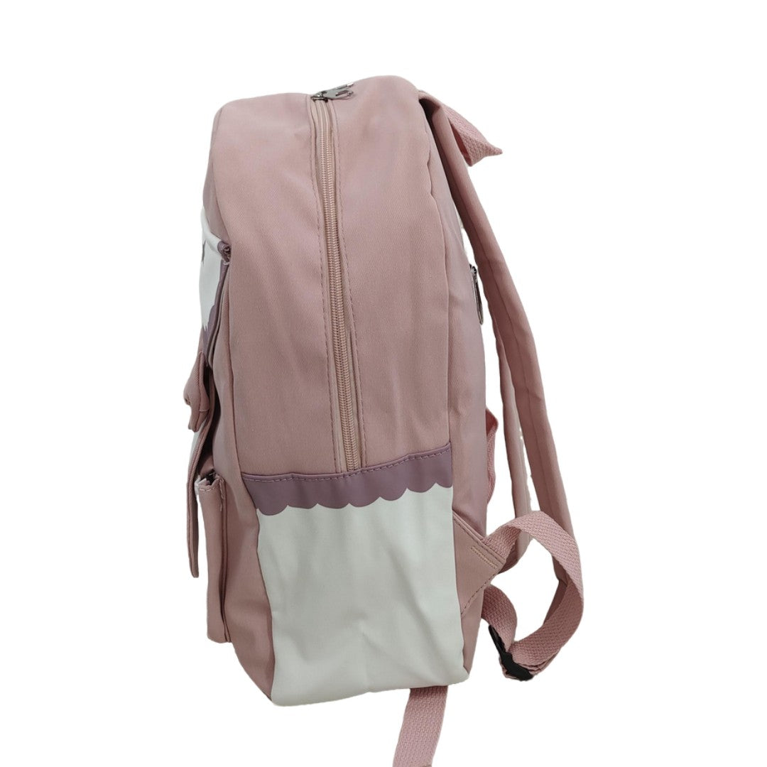 Pink Moon Bunny Ears Backpack with Bows Japanese Cute Kawaii School & Travel Bag