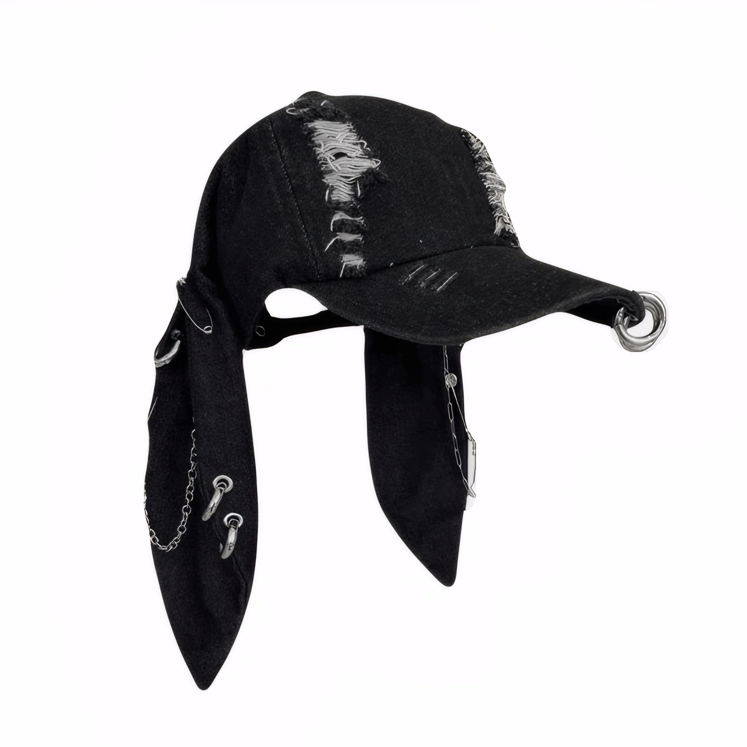 denim baseball hat,graffiti streetwear cap,cute hip hop hat,Y2K girl fashion punk style hat