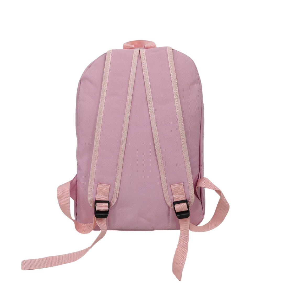 Kawaii Pink Anime Girl Backpack Japanese School Style Bag Cute Cartoon Print