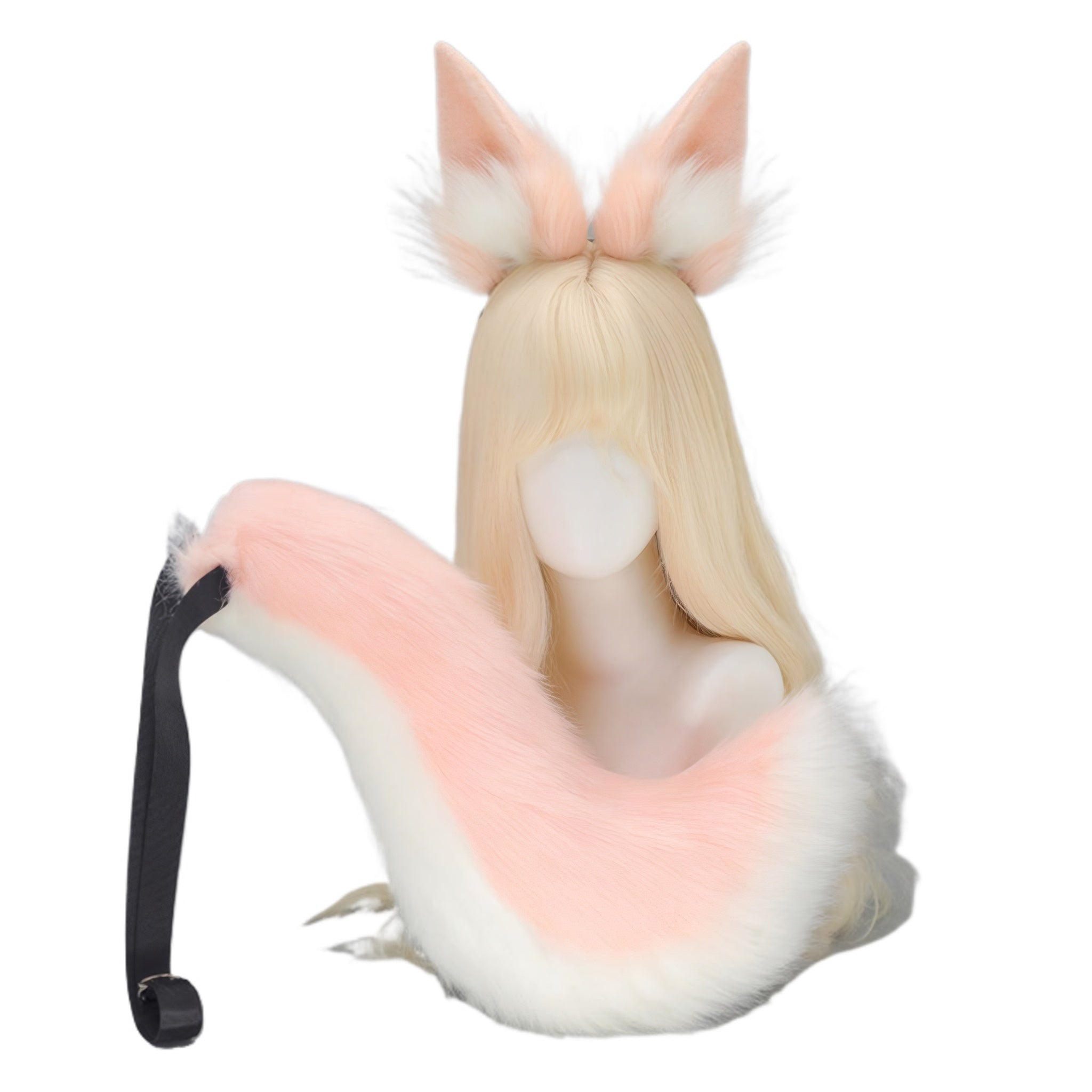 fluffy tail cosplay cat fox ears Lolita animal costume cute cosplay set