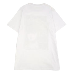 Creepy spiral eye girl graphic cotton short sleeve tee