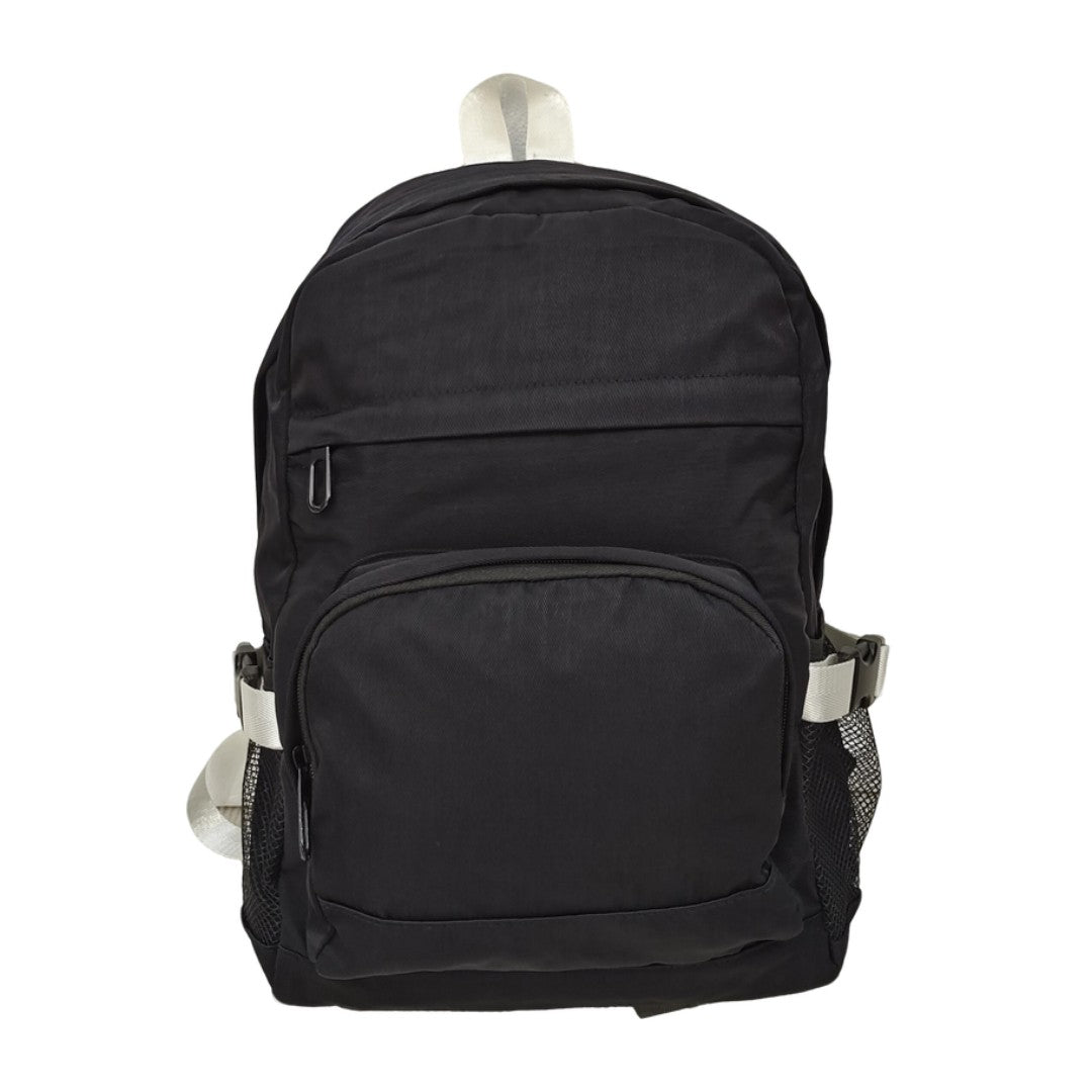 Lightweight student school bag with mesh side pocket