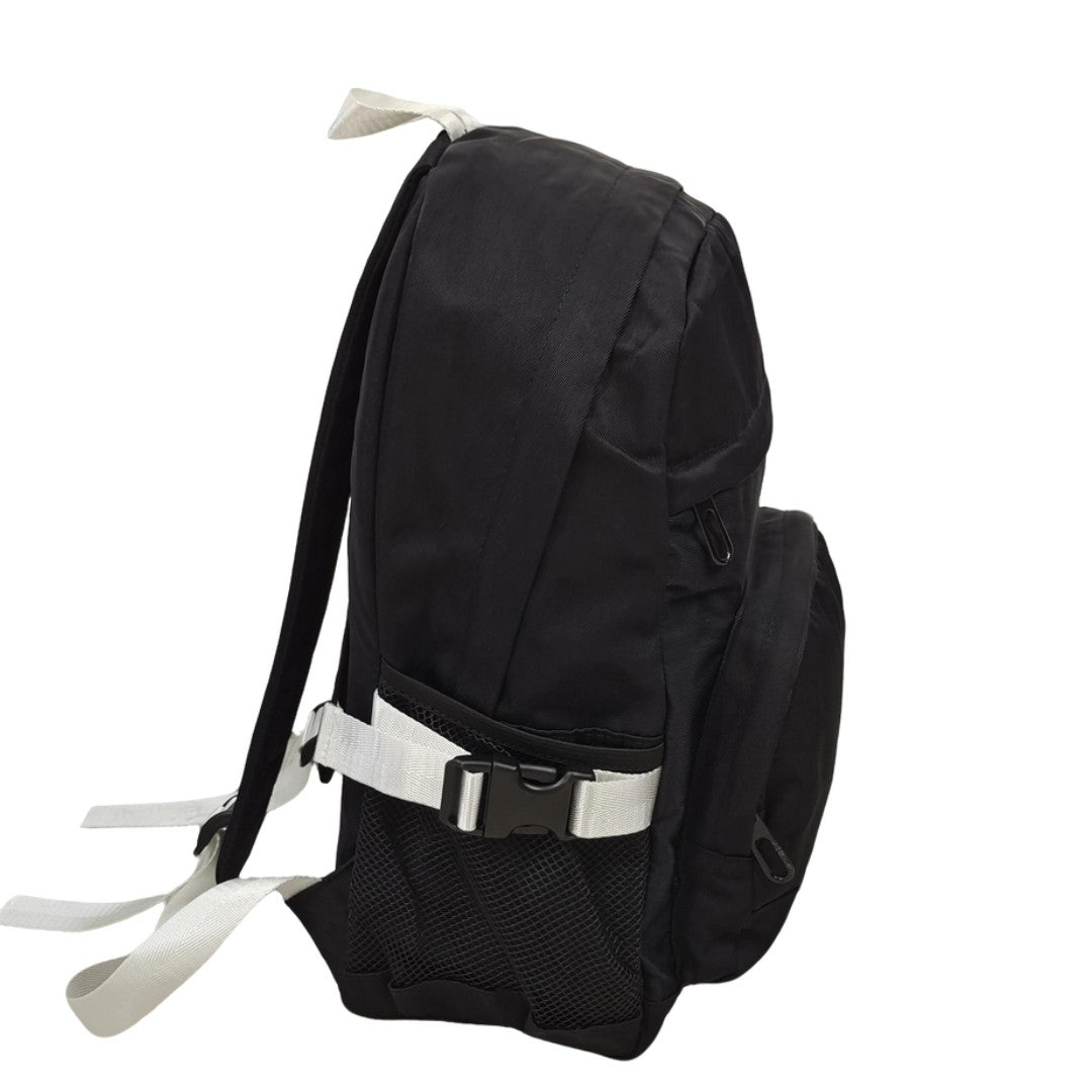 Classic Black Backpack for Teens Student Lightweight Travel School Laptop Bag Unisex