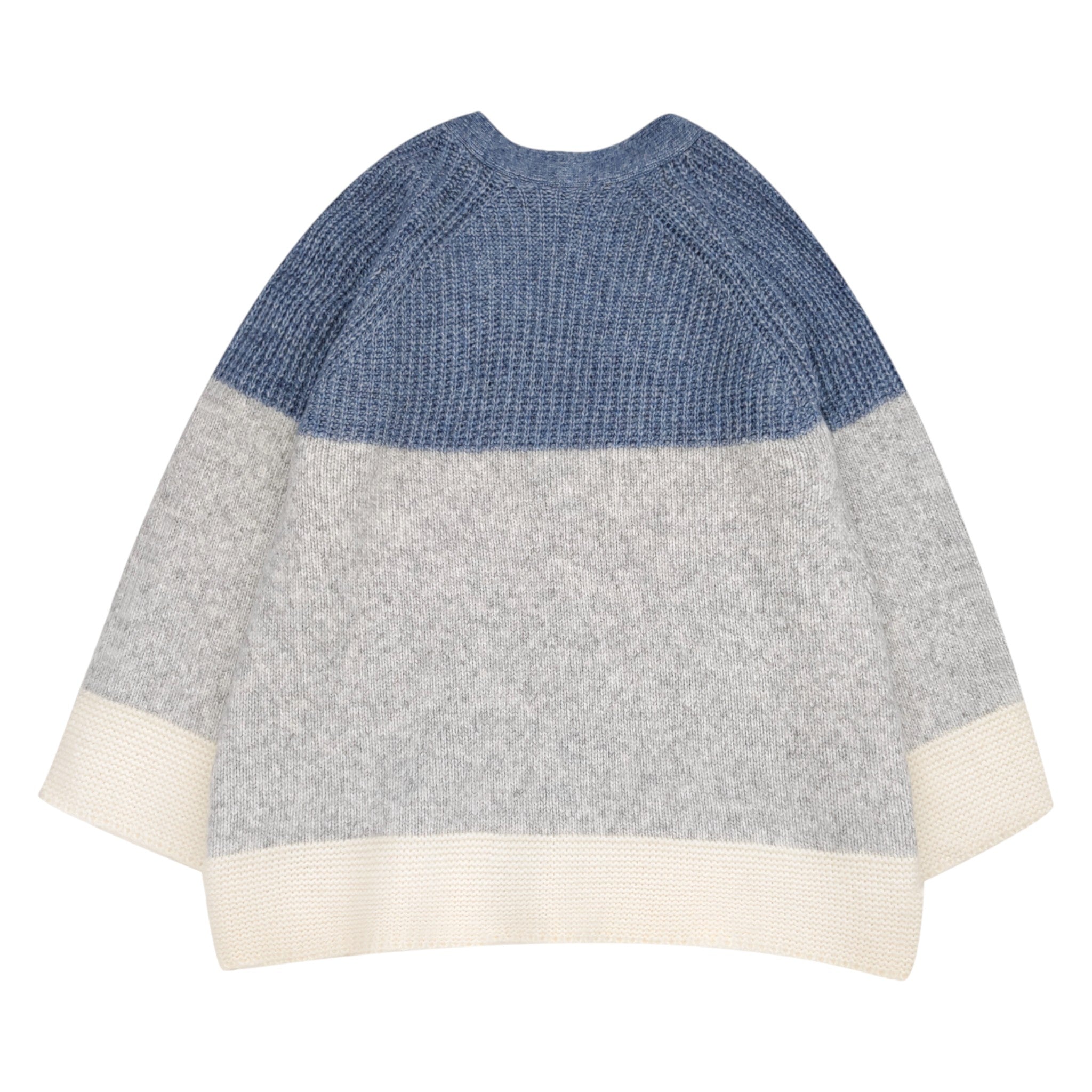 Cozy Wool Blend Open Cardigan Loose Fit Shawl Sweater Soft Knit Autumn Layering Outerwear for Women