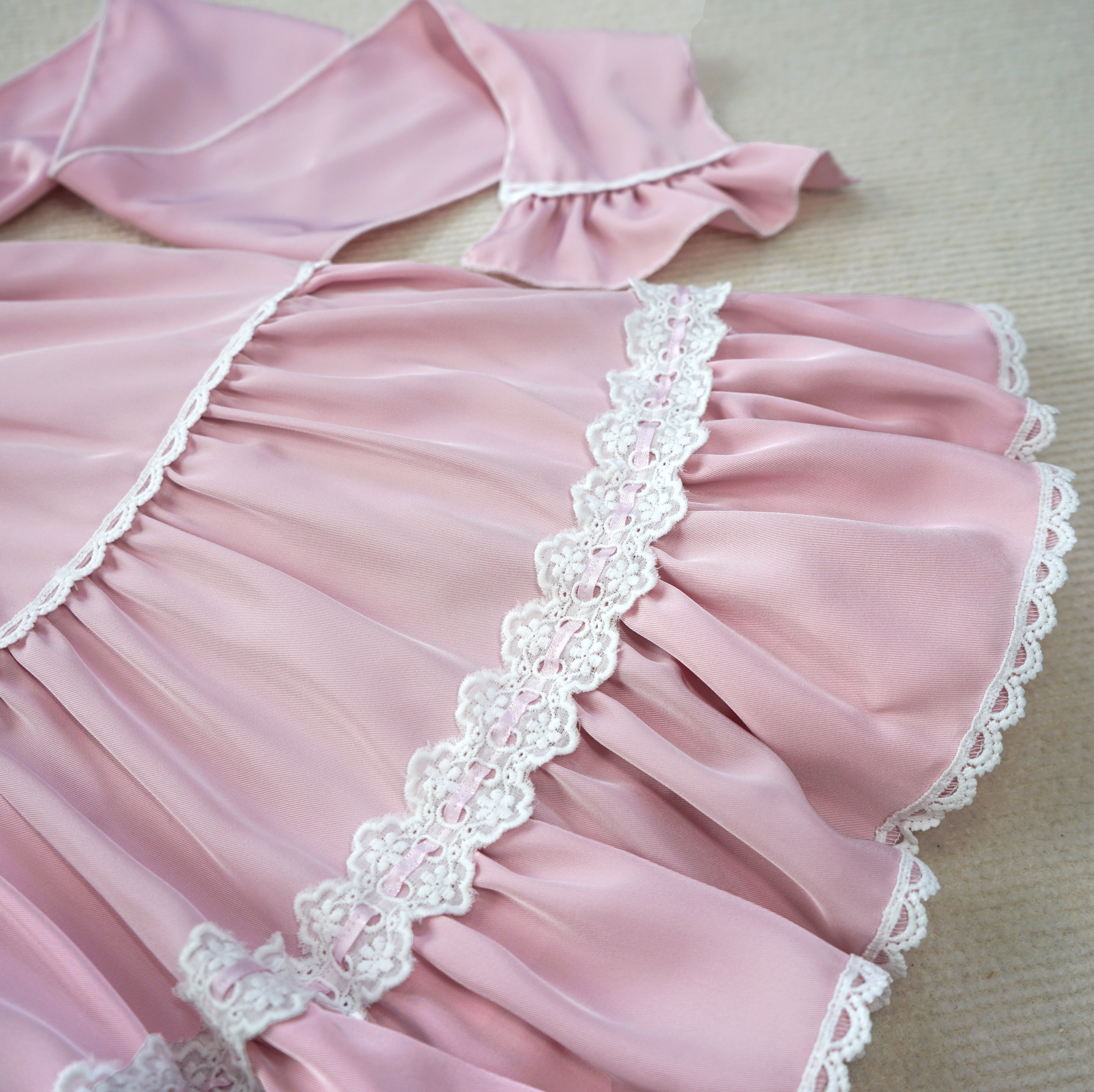 Kawaii Layered Cake Skirt for Teen Girls Japanese Lolita Bow Lace Mini Skirt with Elastic Waist