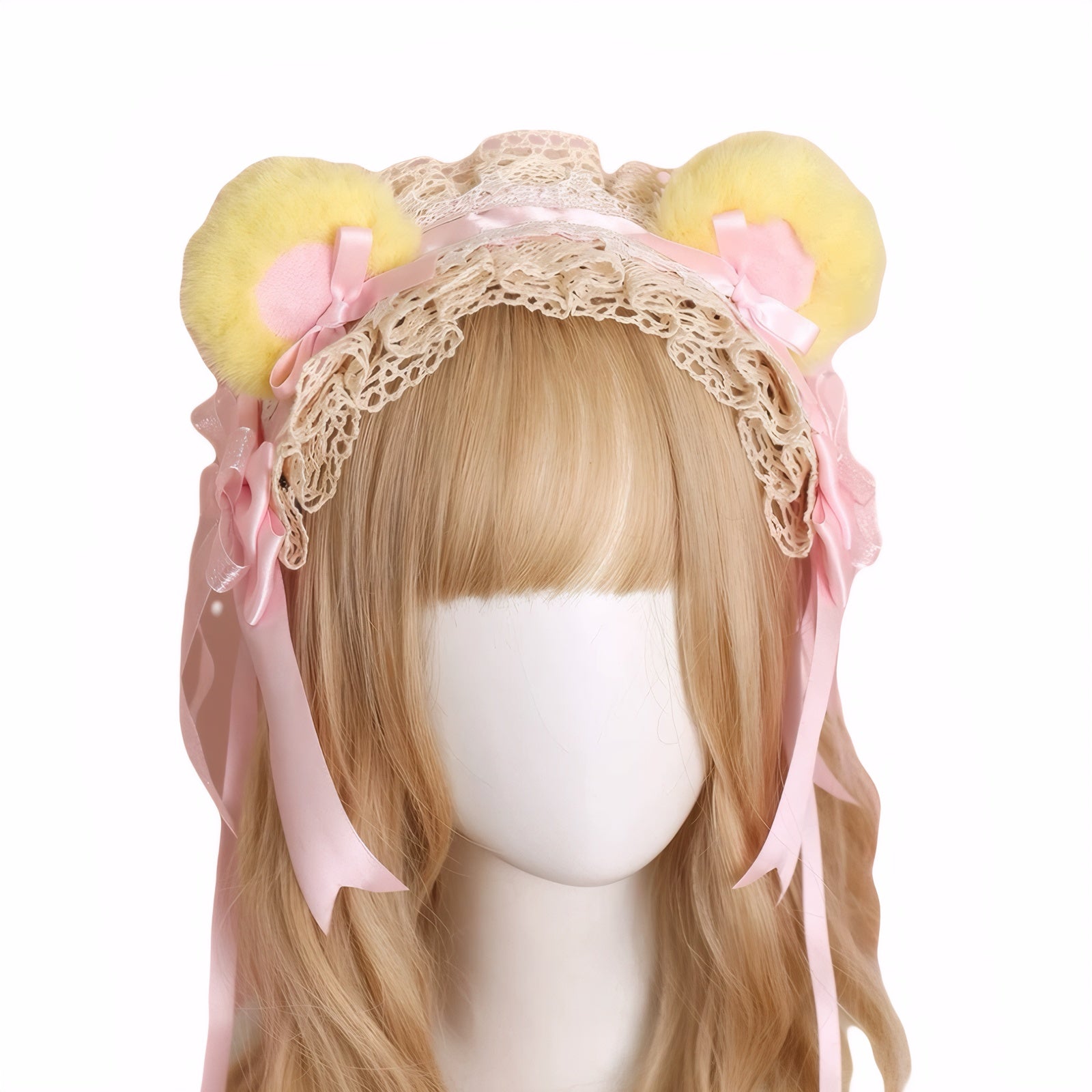 Japanese lolita fashion Lolita headband kawaii hair accessory bear ears headdress