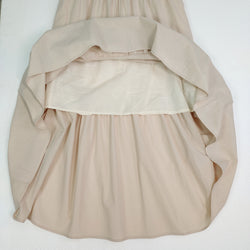 Women’s Cotton Tiered Maxi Dress Elegant V-Neck Sleeveless Long Summer Sundress Loose Fit Cake Hem Casual Vacation Outfit