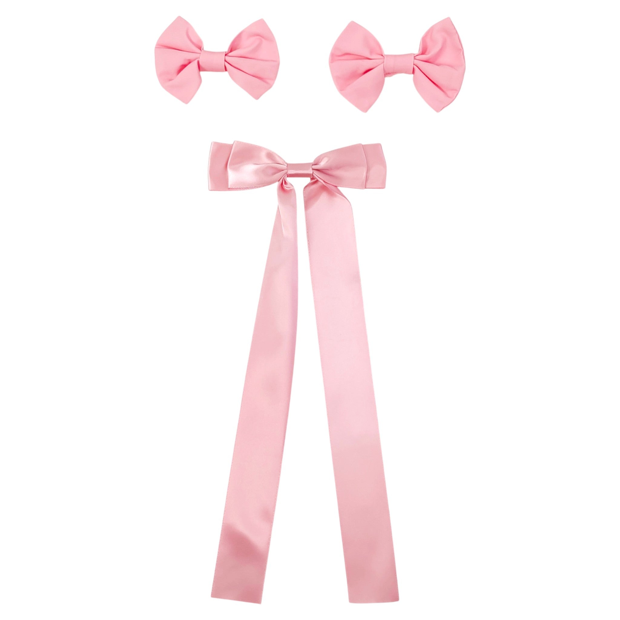 Kawaii Pink Kitty Print Lolita Dress with Lace Hem and Bow Sweet Short Sleeve JSK