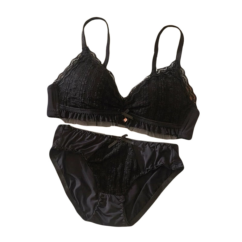 push-up no steel ring school girl underwear soft bra for small bust